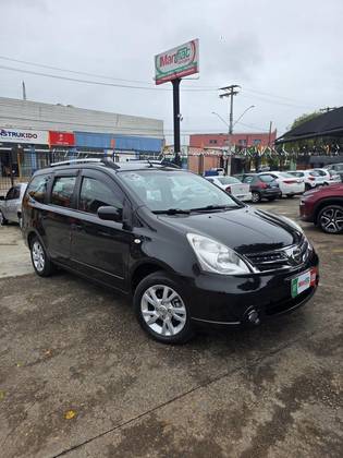 NISSAN GRAND LIVINA 1.8 SL 16V FLEX 4P AUTOMÁTICO NISSAN GRAND LIVINA 1.8 SL 16V FLEX 4P AUTOMÁTICO